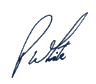 Peter White signature
